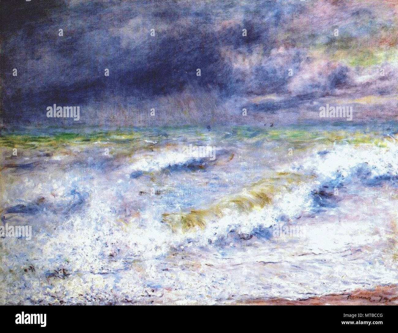 Renoir Pierre Auguste The Wave 1879 Stock Photo Alamy renoir-pierre-auguste-the-wave-1879-stock-photo-alamy