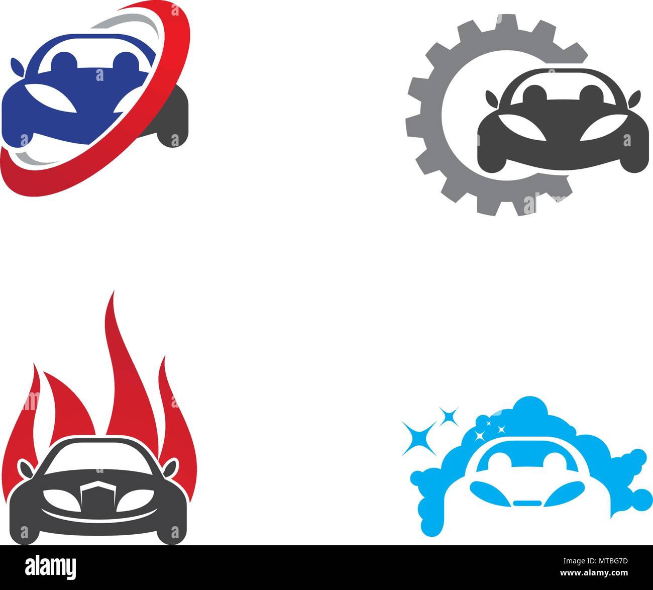 speed Auto car Logo Template vector illustration icon design Stock ...