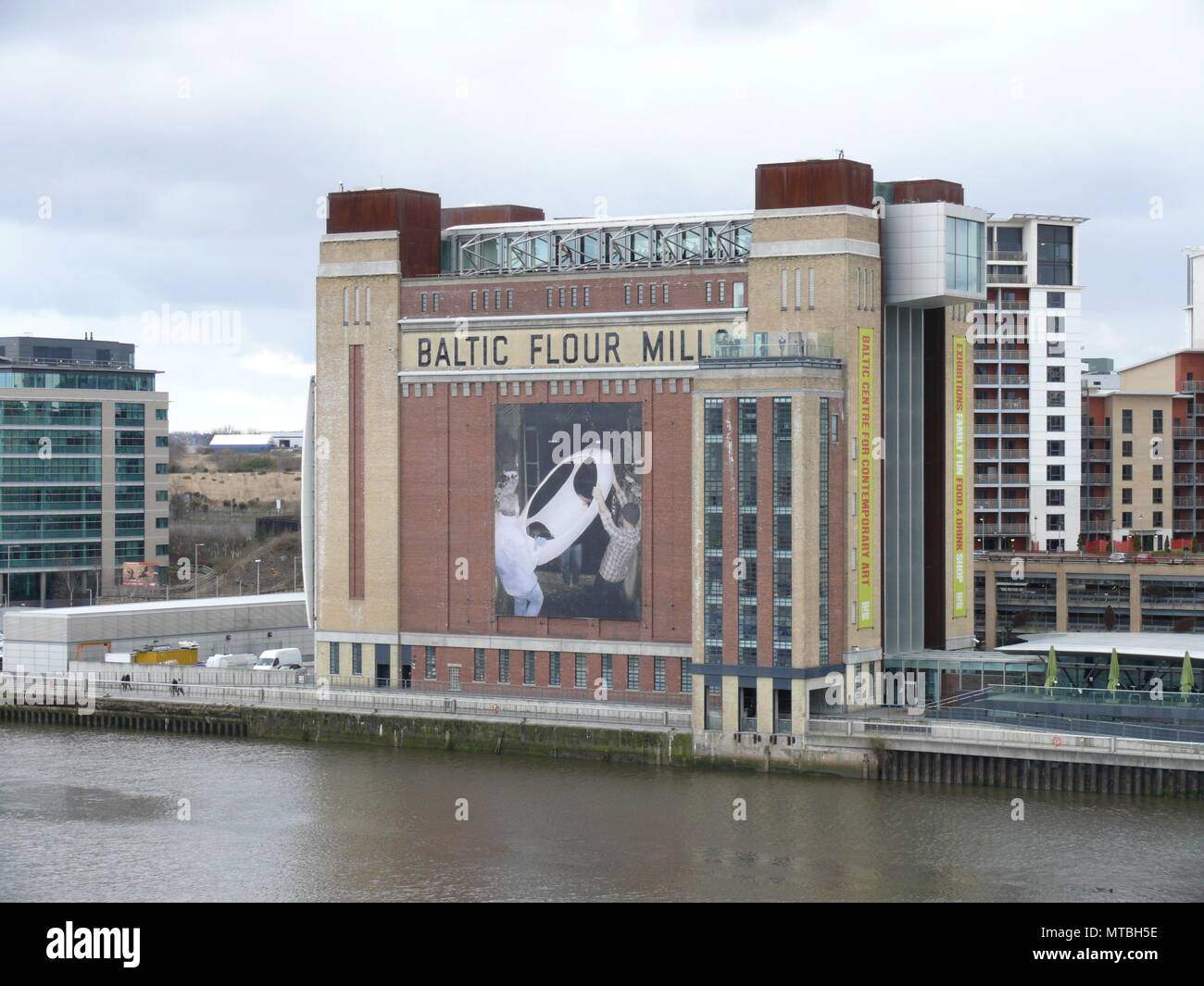 View of the BALTIC Centre for Contemporary Art, Gateshead, from