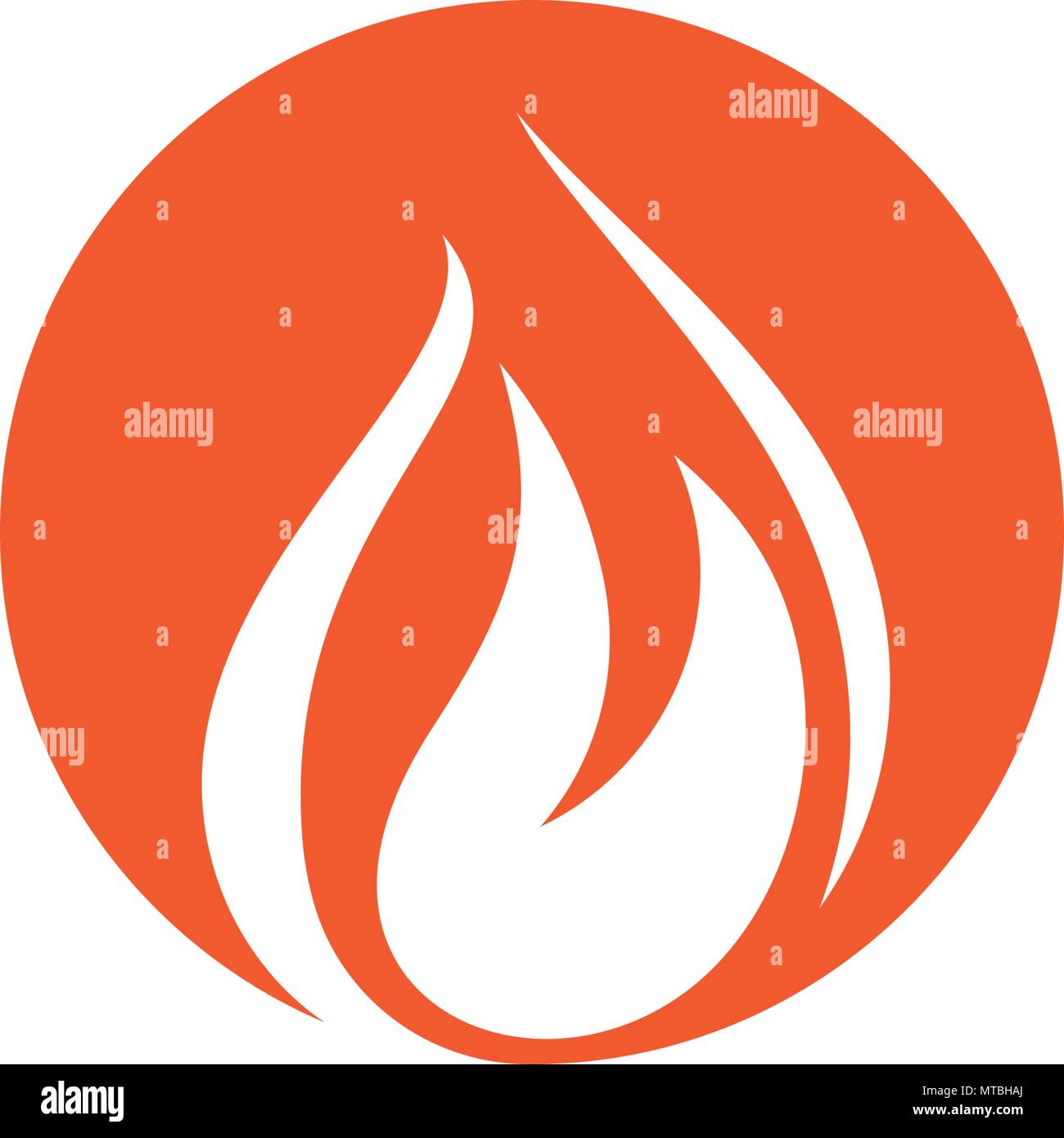 Fire flame Logo Template vector illustration design Stock Vector Image ...