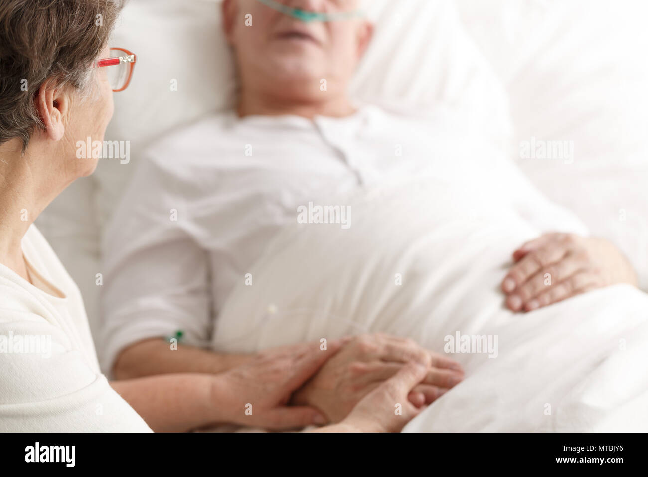 Dying Patient Family Stock Photos & Dying Patient Family Stock