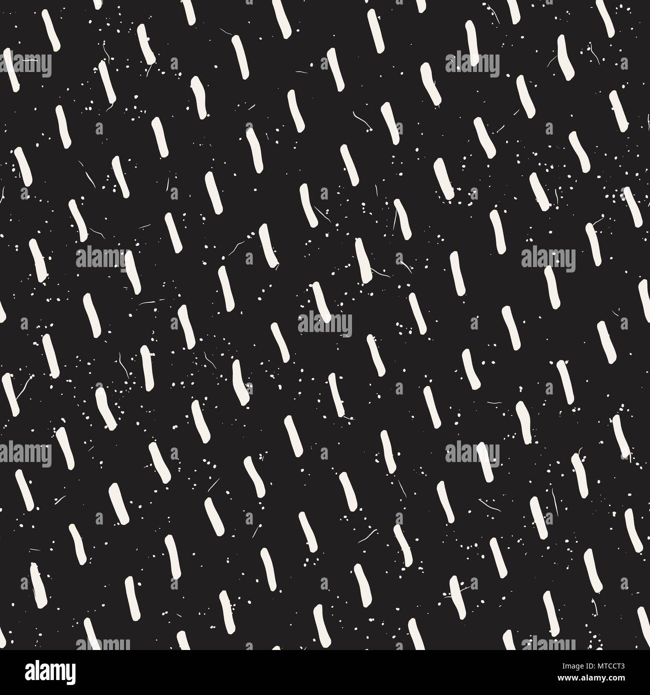 Simple ink geometric pattern. Monochrome black and white strokes ...