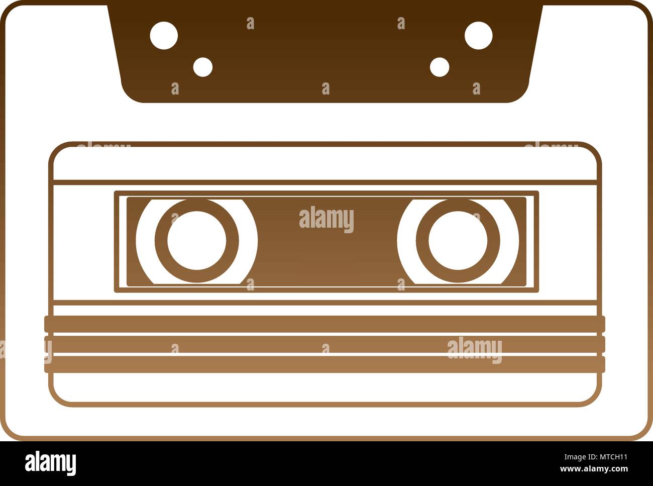 retro cassette recorder music vintage Stock Vector Image & Art Alamy