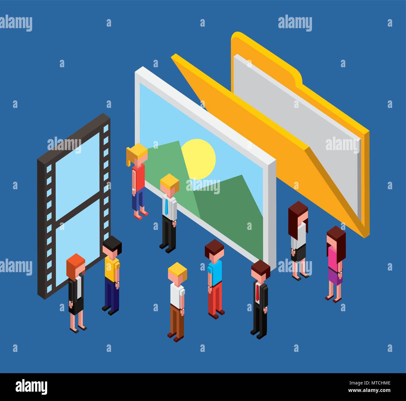 people cloud computing storage Stock Vector Image & Art - Alamy