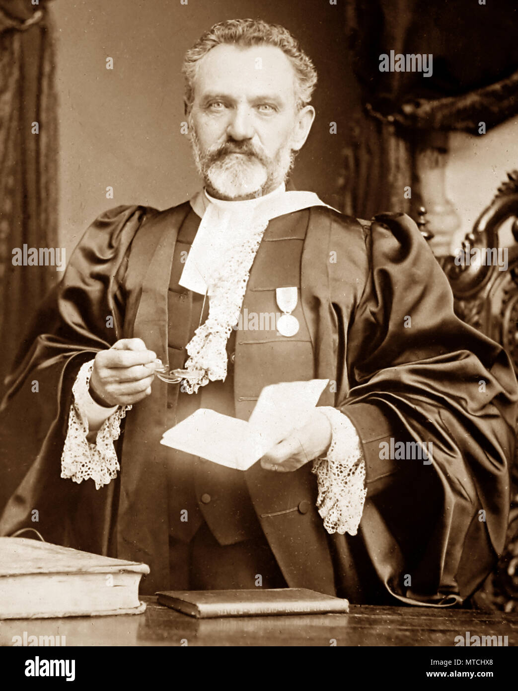 Very Rev James MacGregor, Church of Scotland, Victorian period Stock Photo