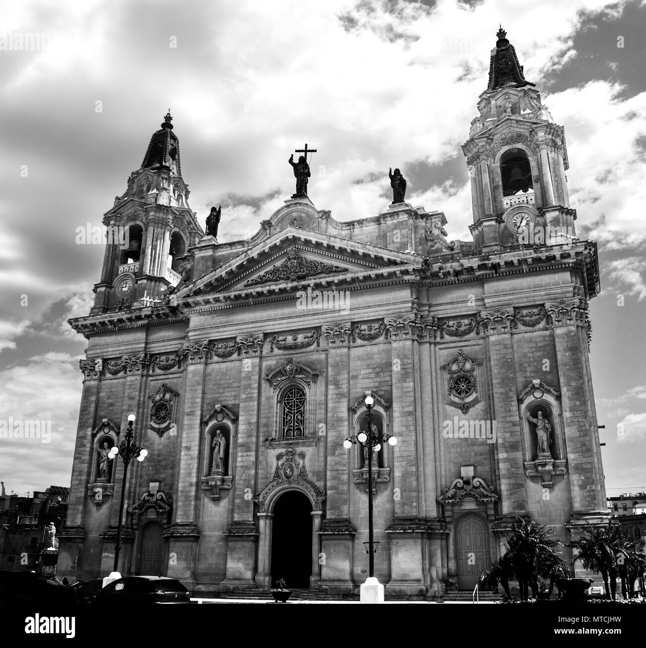 Mary church old city Black and White Stock Photos & Images - Alamy