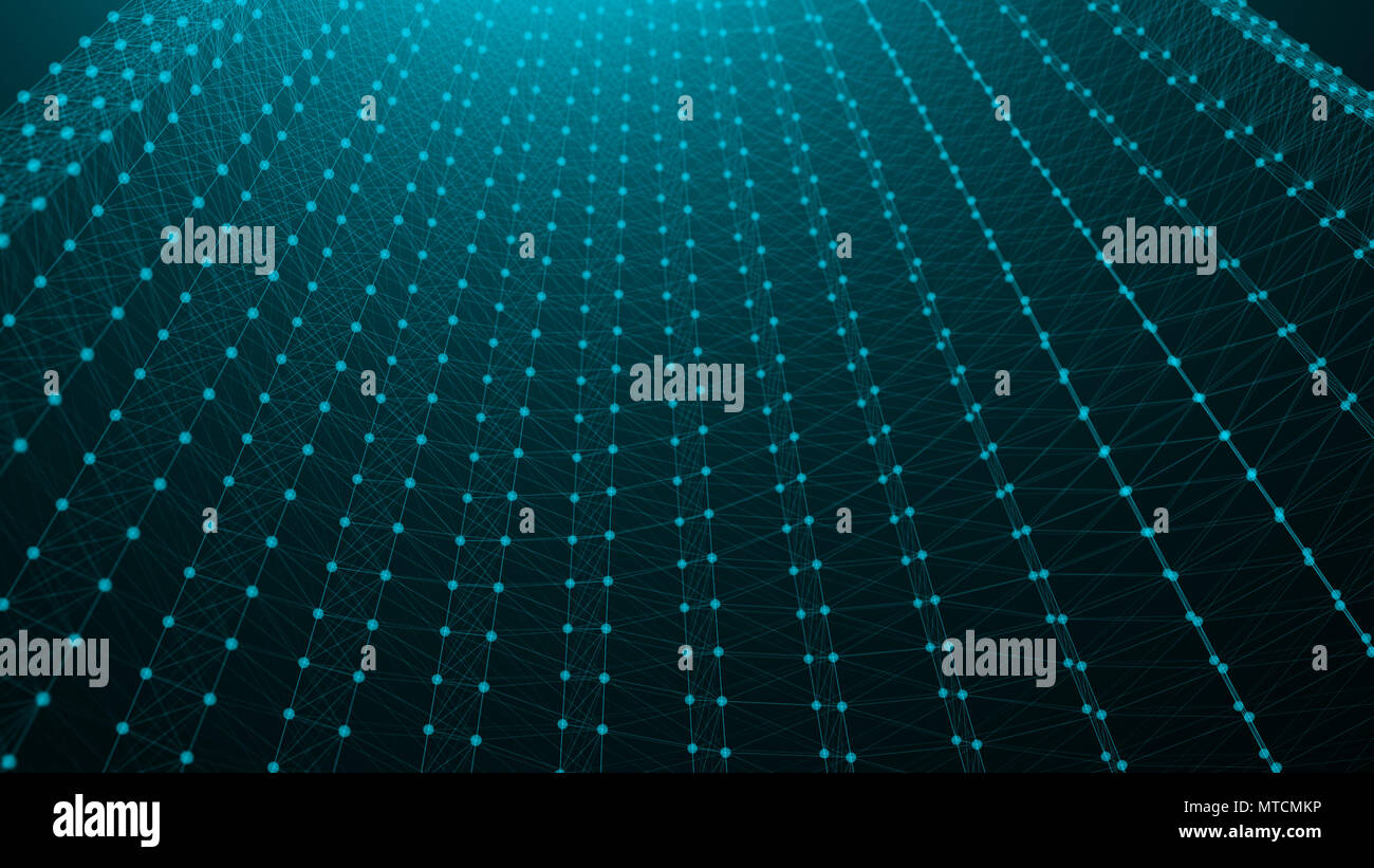 Abstract connection dots. Technology background. Network concept Stock ...