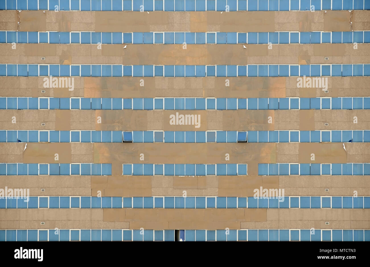 Pattern of balconies of apartment building Stock Photo - Alamy