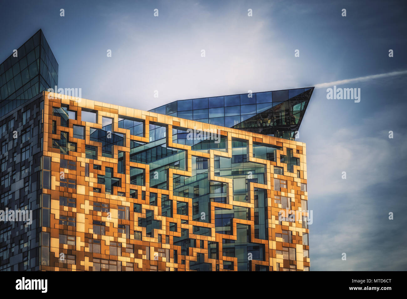 The Cube building in Birmingham, UK Stock Photo Alamy