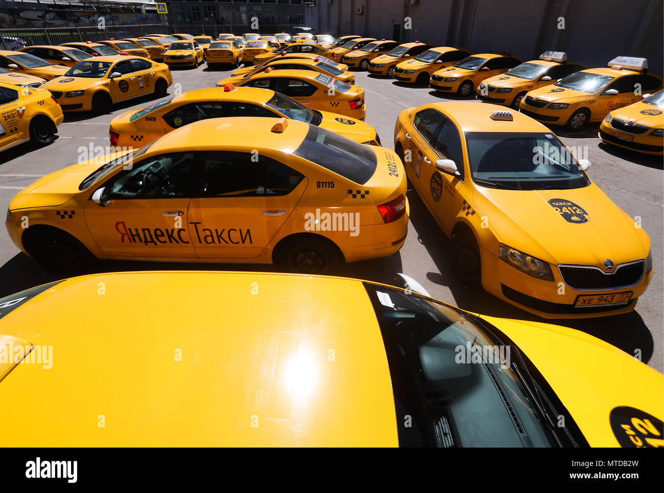 taxi depot high resolution stock photography and images alamy