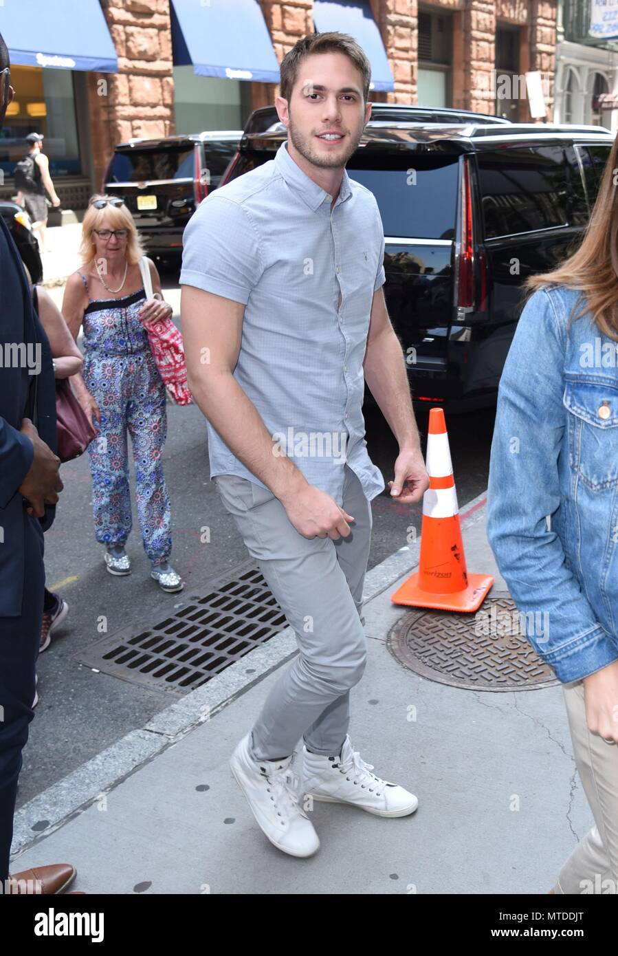 New York, NY, USA. 29th May, 2018. Blake Jenner, seen at BUILD Series ...