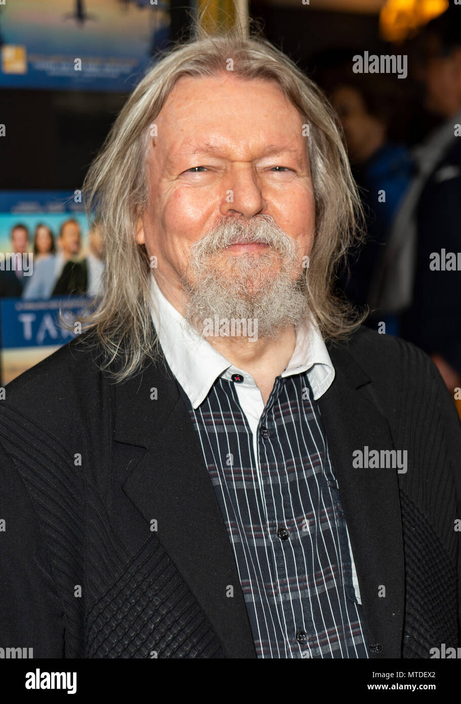 London, UK. 29th May, 2018. Christopher Hampton attends the West End opening of Tartuffe at the Theatre Royal Haymarket, London, UK Tuesday 29th May 2018 Credit: Gary Mitchell, GMP Media/Alamy Live News Stock Photo