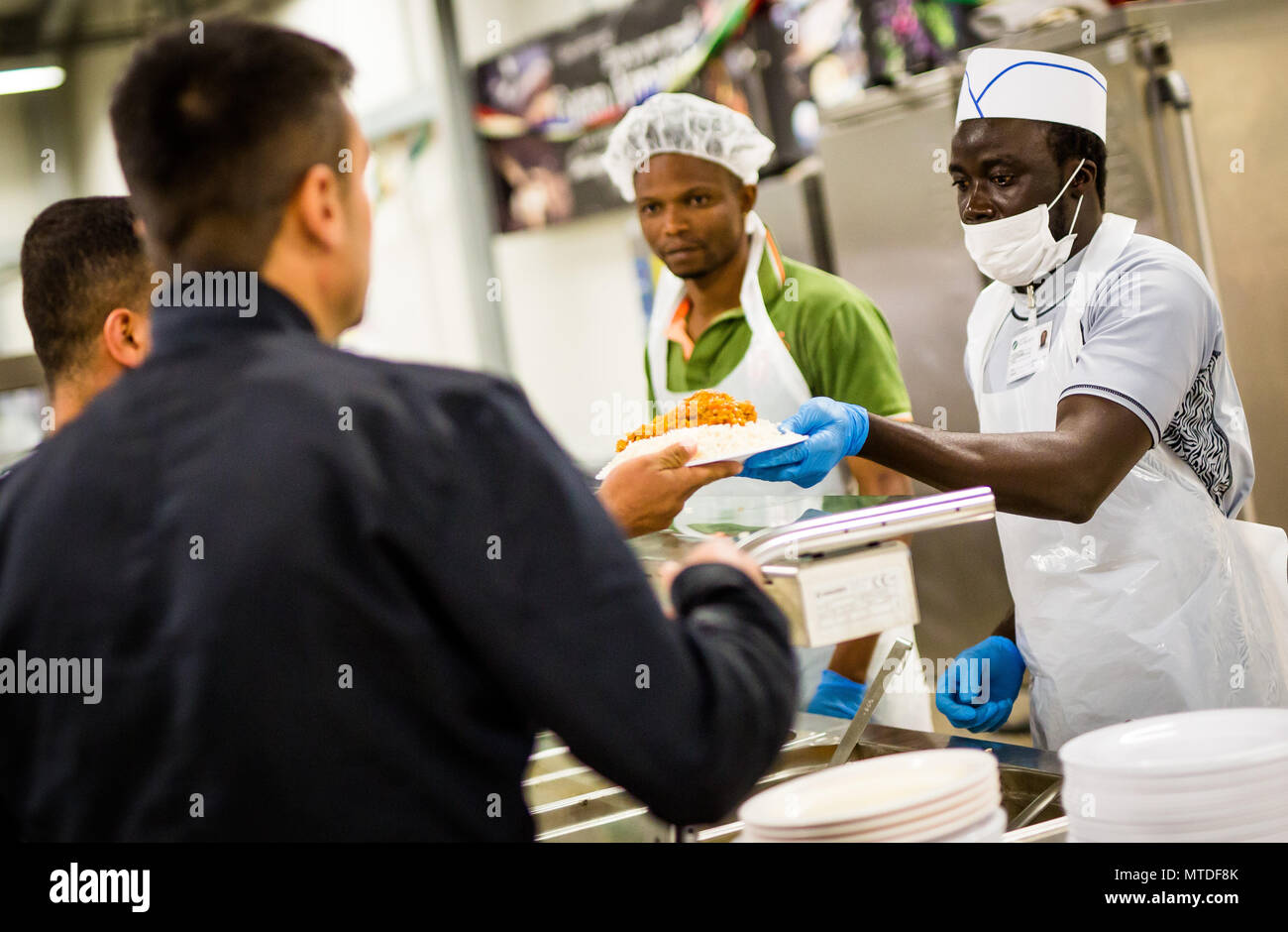24 May 18 Germany Ellwangen Darlington Osadiaye From Nigeria L And Zetif Kande R From Gambia