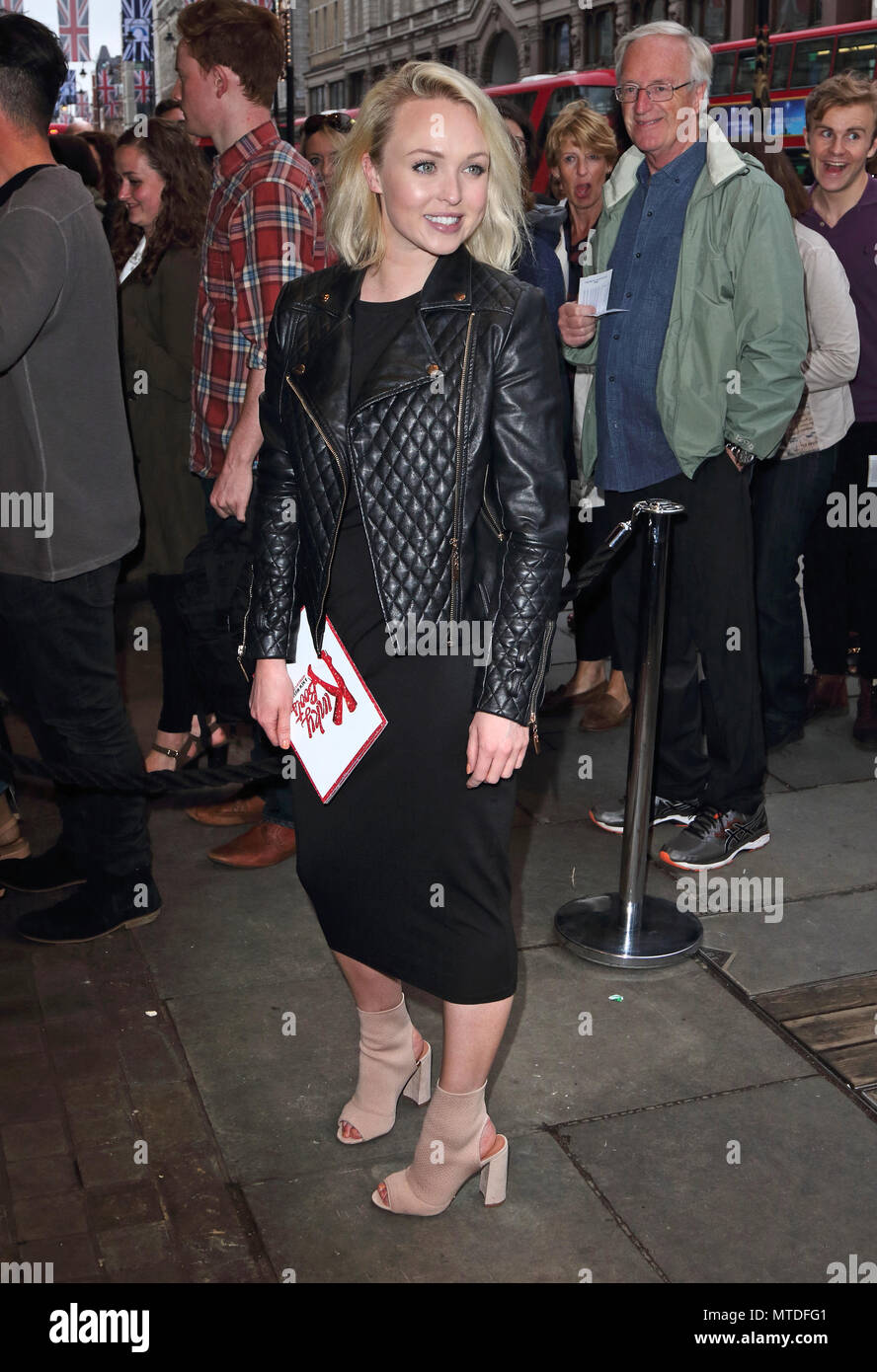 London, UK. 29th May, 2018. Actress Jorgie Porter at the Kinky Boots