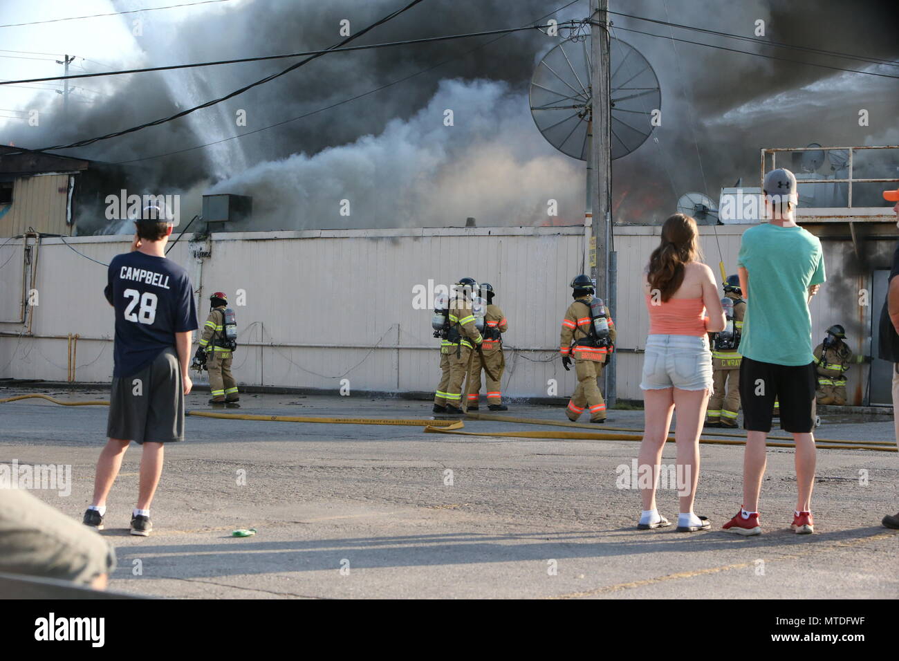 London Ontario, Canada. May 29th 2018, London, Ontario Canada, Fire