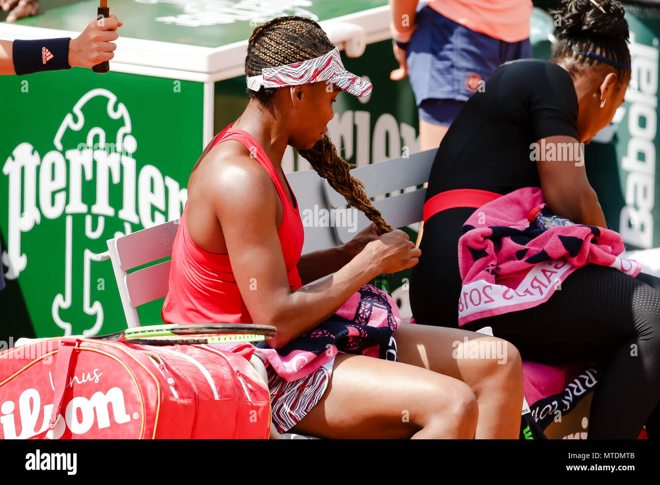 Serena Williams Competition 2018 High Resolution Stock Photography 