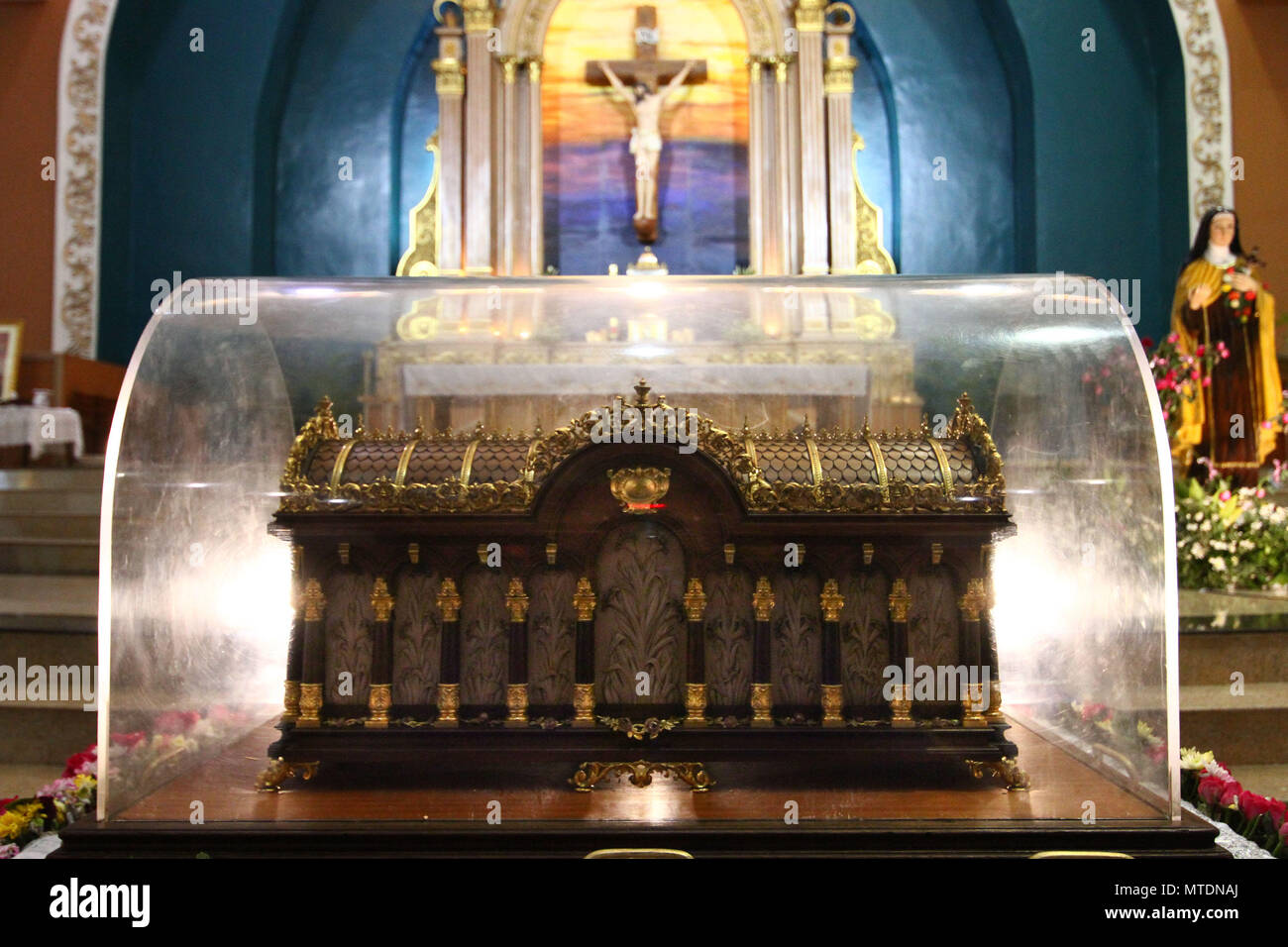 Shrine of saint therese reliquary hires stock photography and images