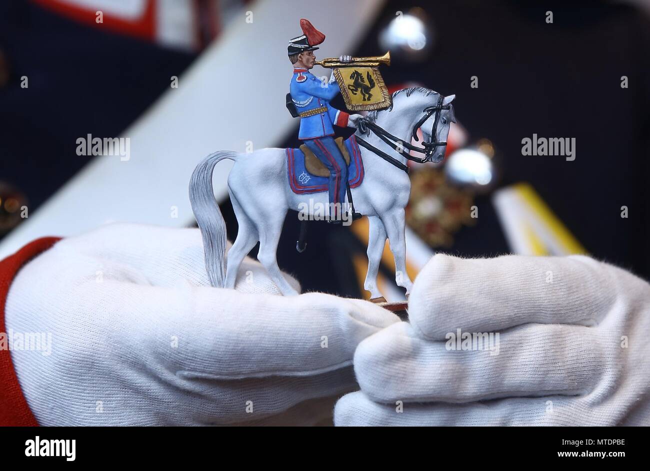 Saint Petersburg, Russia. May 29, 2018. Toy soldier museum opens in