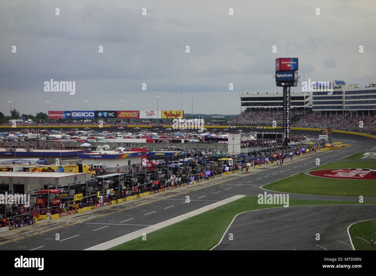Coca Cola 600 Charlotte Motor Speedway Stock Photo - Alamy