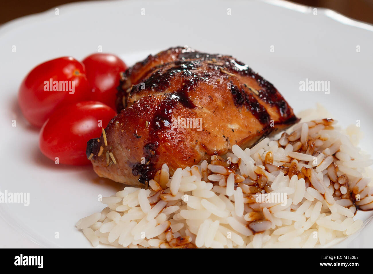Plain chicken and rice hires stock photography and images Alamy