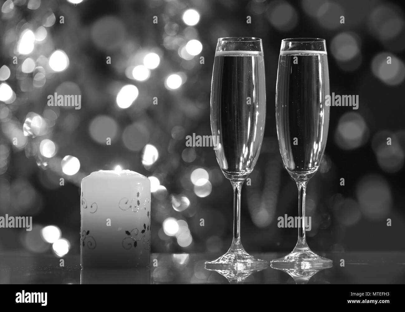Toasting with glasses Black and White Stock Photos & Images Alamy