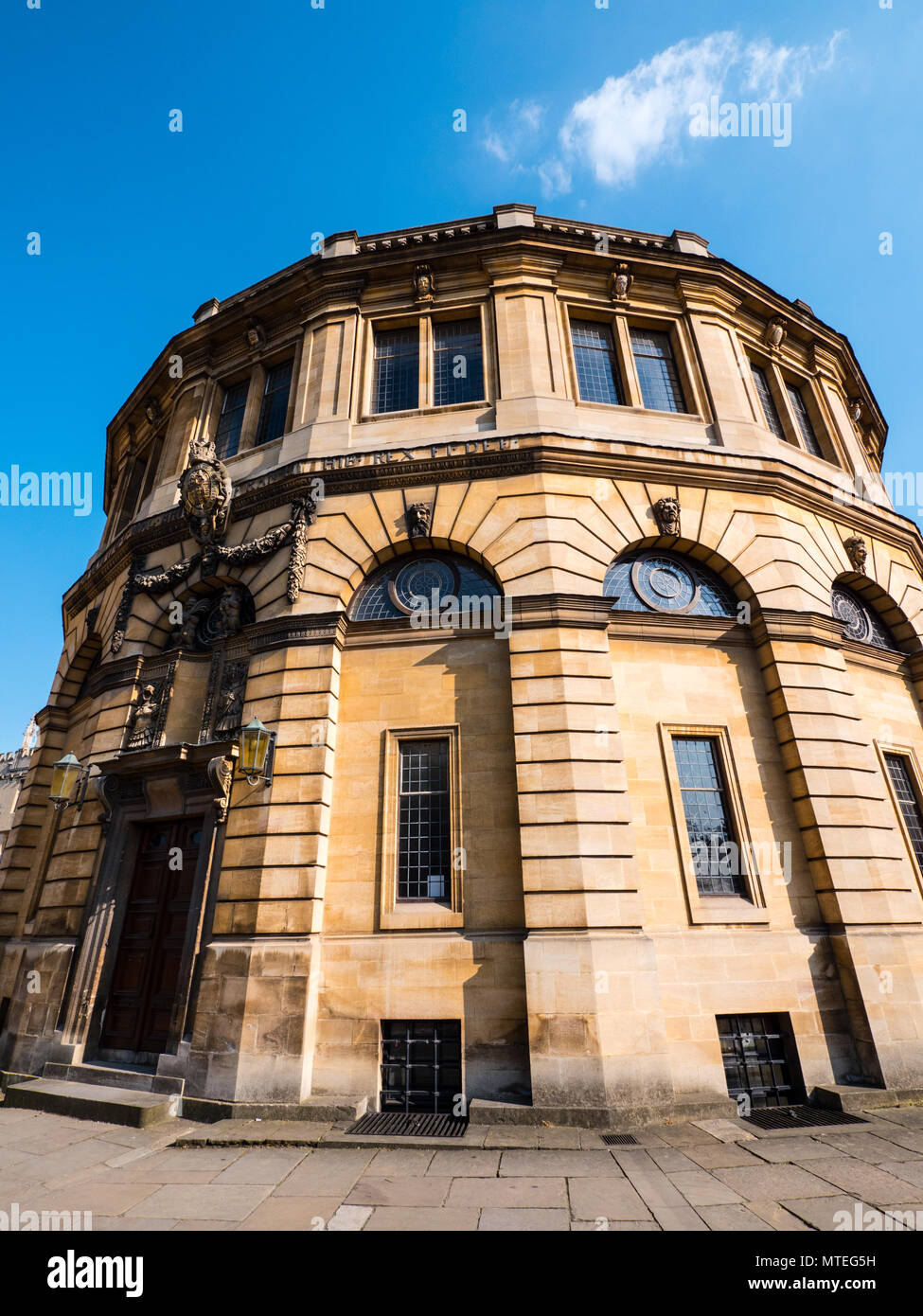 The Sheldonian Theatre, Oxford University, Oxford, Oxfordshire, England, UK, GB. Stock Photo