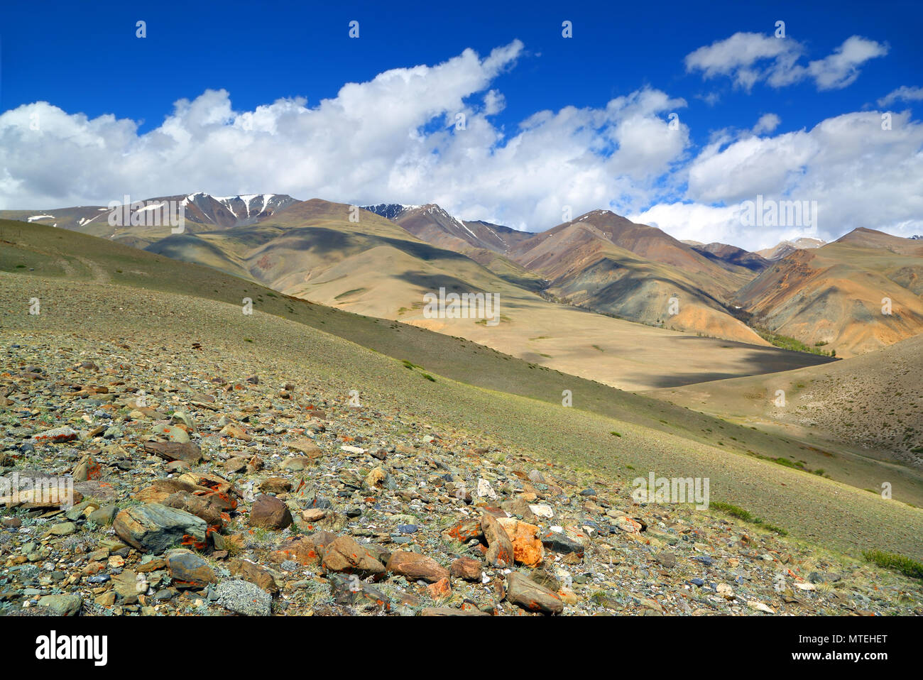 landscape in Altai mountains Stock Photo - Alamy