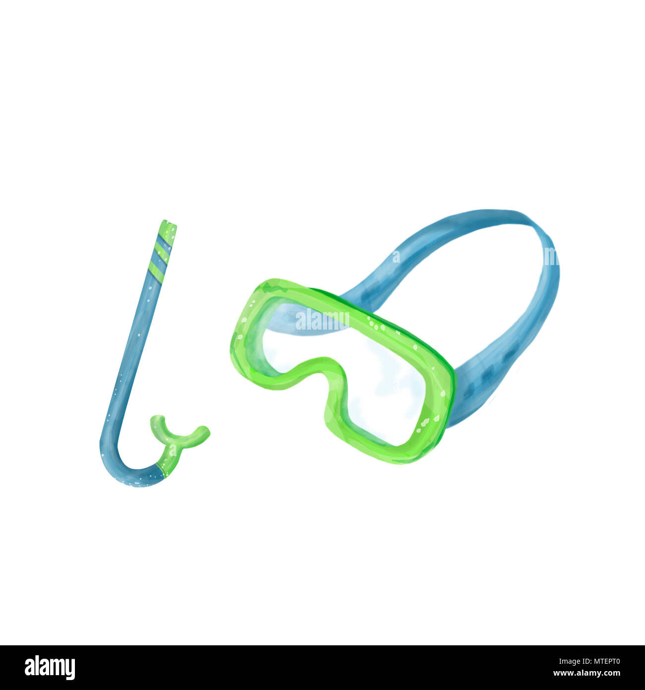 Diving mask clip art digital mask diving tube beach tool onw white