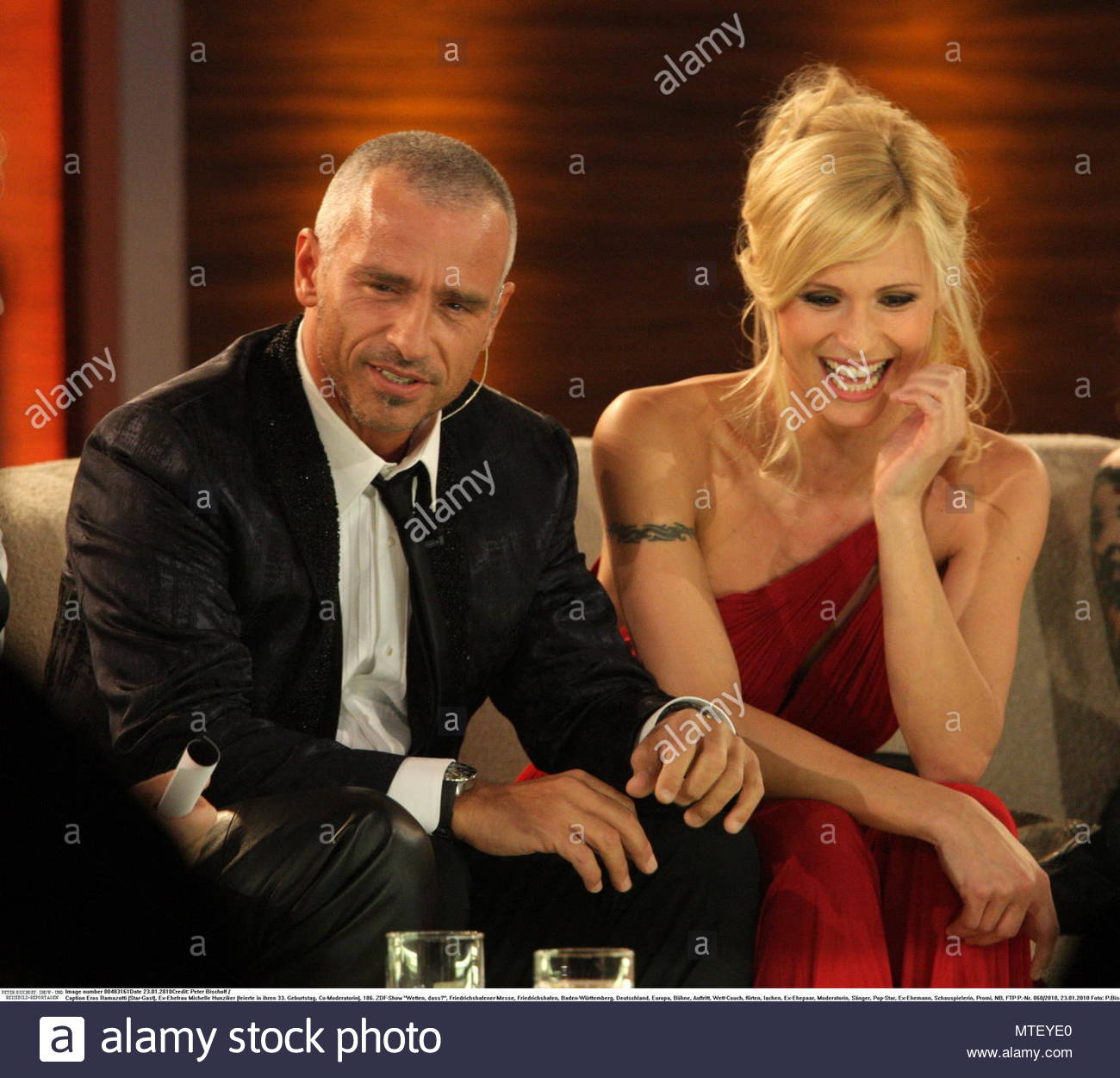 Eros Ramazotti And Michelle Hunziker Italian Actress Michelle Hunziker And Her Ex Husband Eros Ramazotti On The German Tv Show Wetten Dass Eros Ramazotti And Michelle Hunziker Italian Actress Michelle Hunziker And Her Ex Husband Eros Ramazotti On The German Tv Show Wetten Dass
