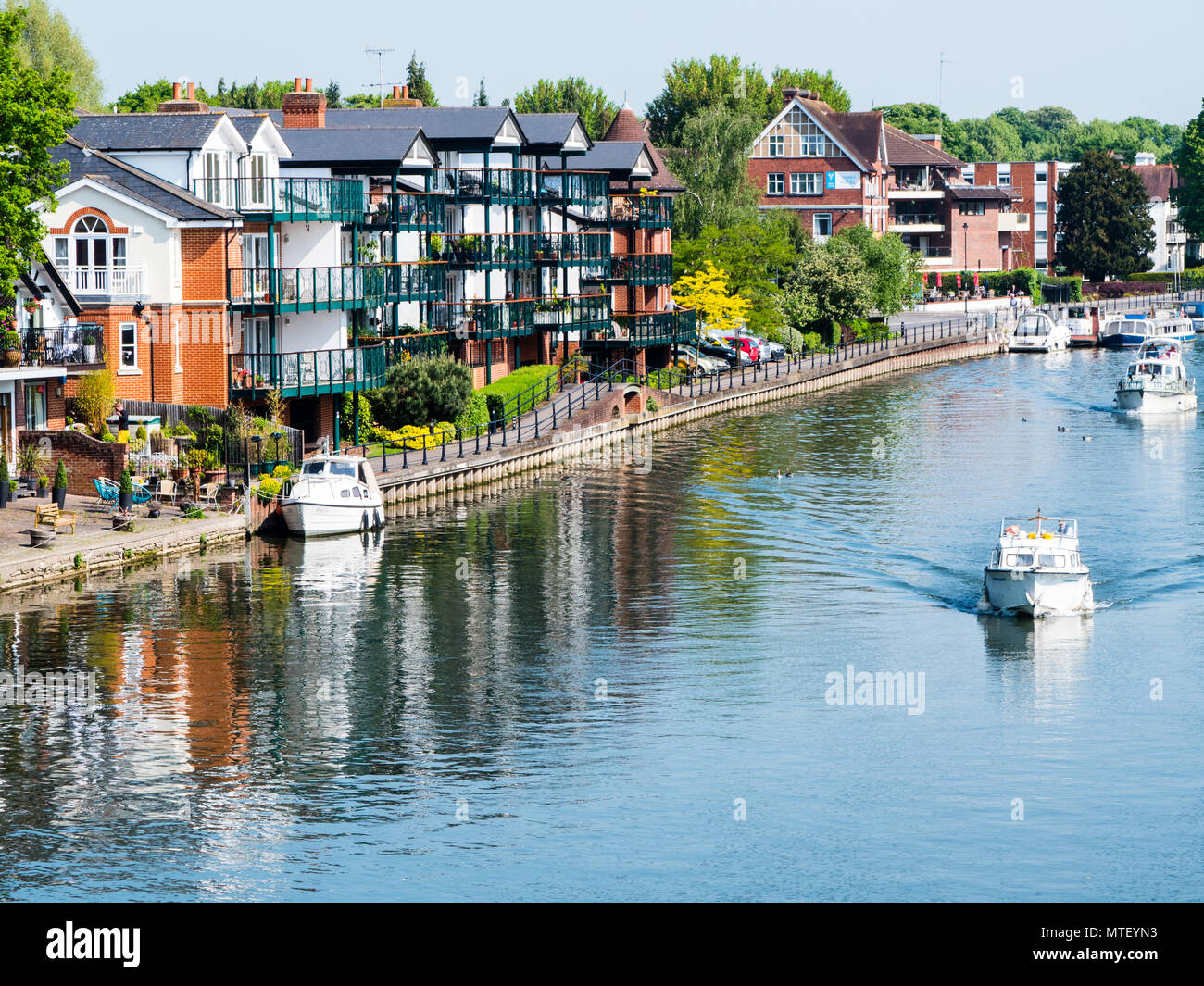 River Thames, Maidenhead, Berkshire, England, UK, GB. Stock Photo
