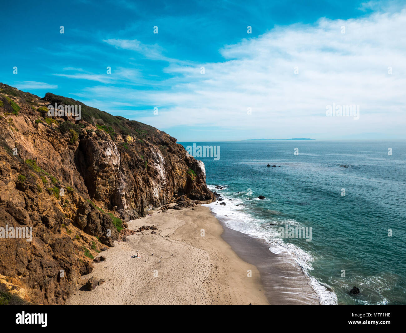 Point Dume in California Stock Photo Alamy