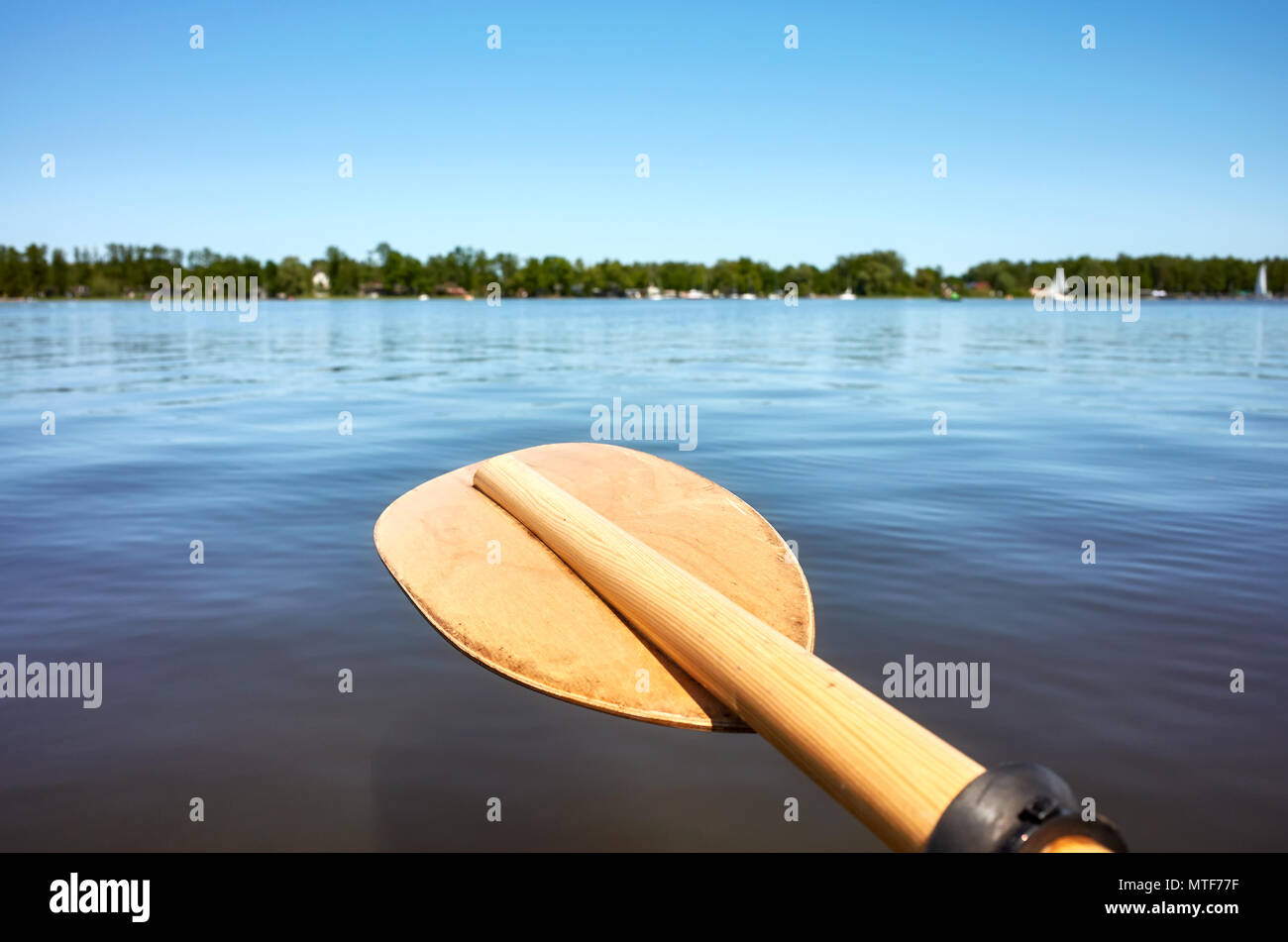 Wooden paddle hi-res stock photography and images - Alamy