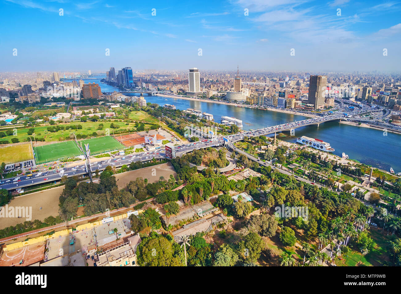 Cairo aerial hi-res stock photography and images - Alamy