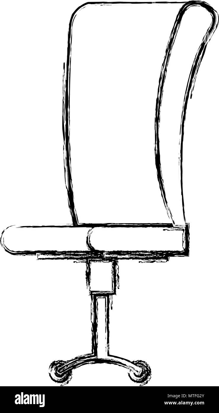 office chair isolated icon Stock Vector Image & Art - Alamy
