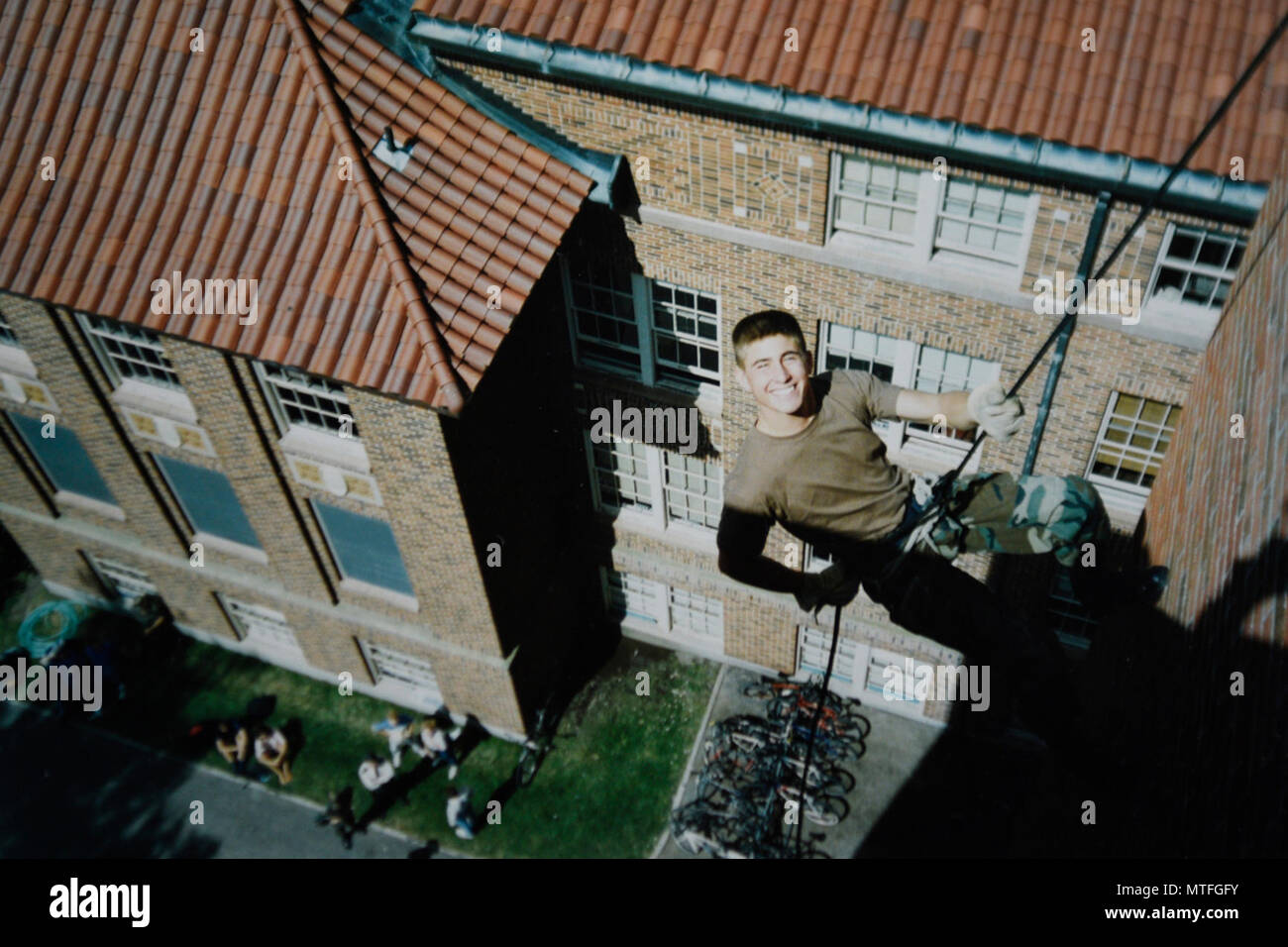 Cadet Rusty Vaira, now Lt. Col., 219th Rapid Engineer Deployable Heavy