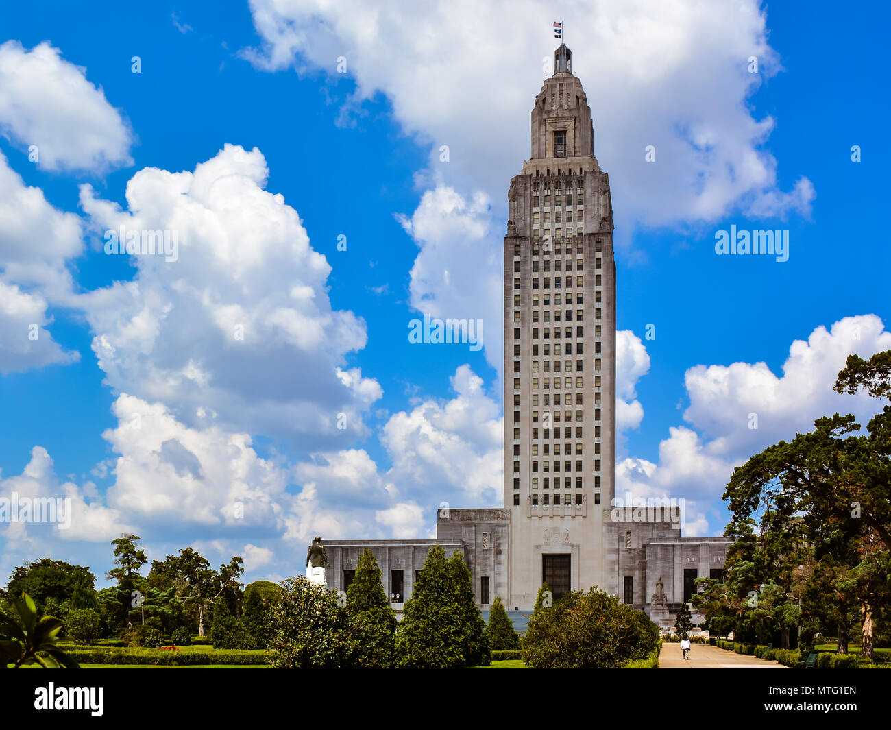 Louisiana State Capitol - Baton Rouge, LA, USA Stock Photo