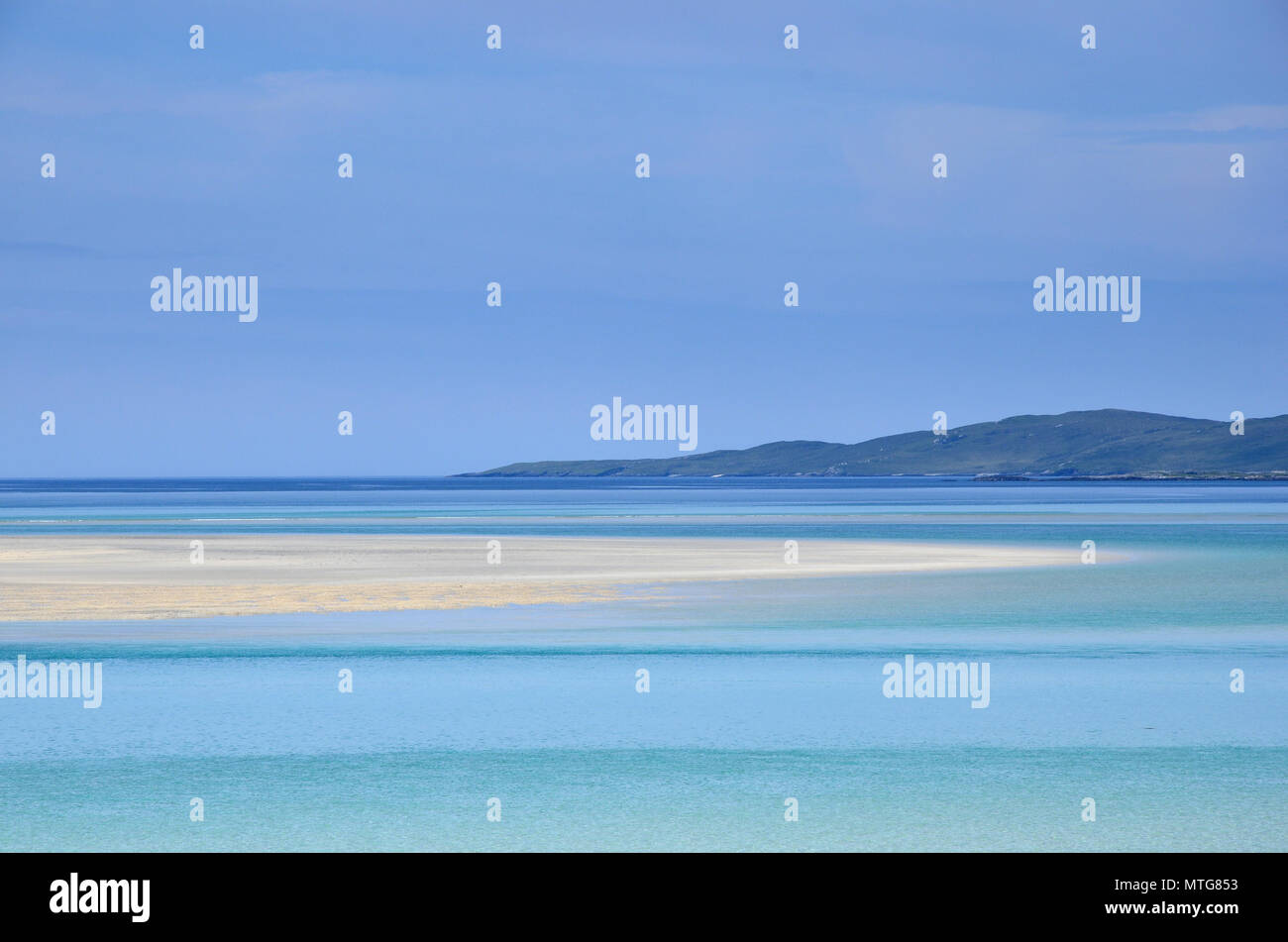 Luskentyre Isle of Harris Stock Photo