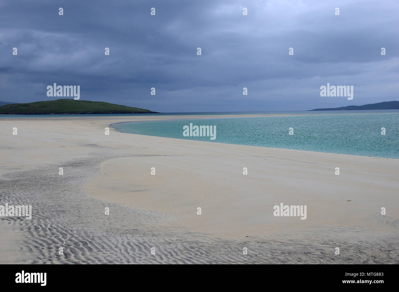 Scarista Beach Isle of Harris Stock Photo