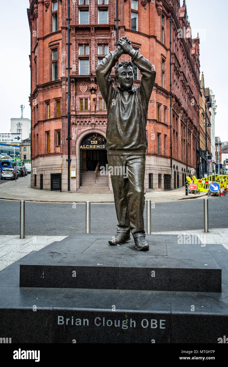 taken in Nottingham, Nottinghamshire, UK on 24 May 2018 Stock Photo