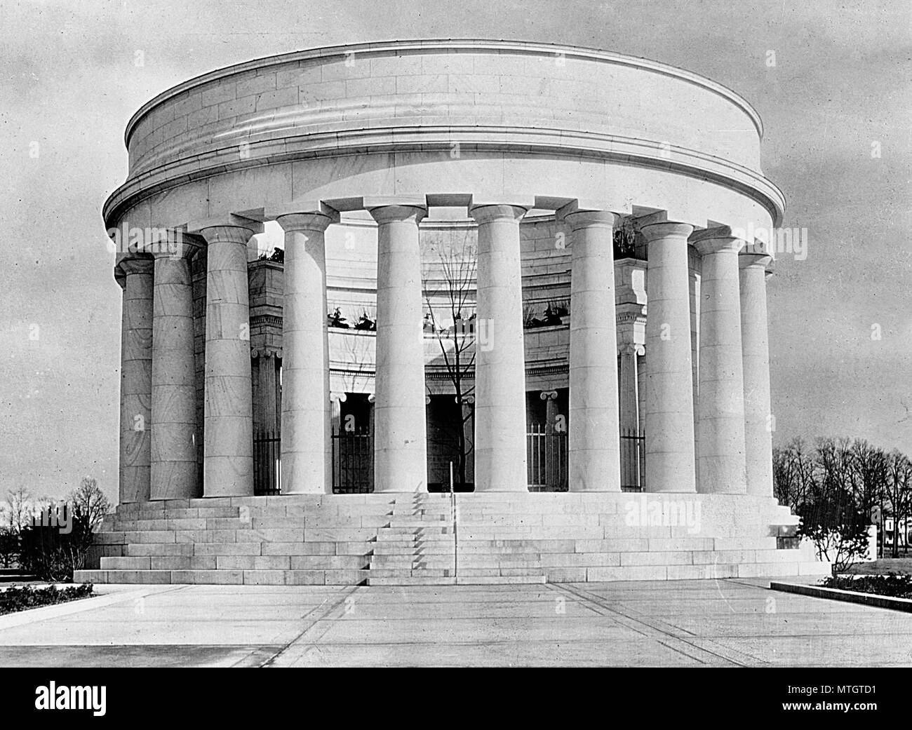 Harding Memorial, Marion, Ohio, circa 1927 Stock Photo