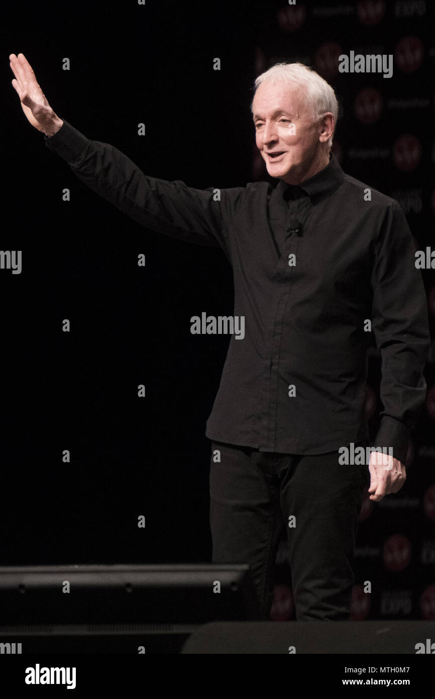 Actor Anthony Daniels attends the 2018 Calgary Comic and Entertainment Expo.  Featuring: Anthony Daniels Where: Calgary, Canada When: 27 Apr 2018 Credit: WENN.com Stock Photo