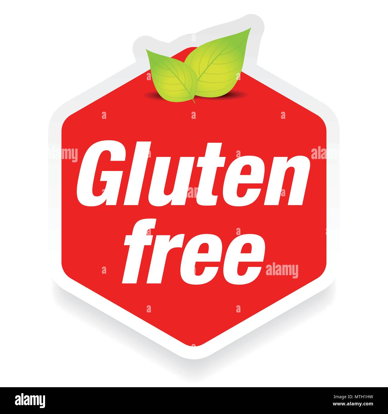 Gluten Free label sign vector Stock Vector Image &amp; Art - Alamy