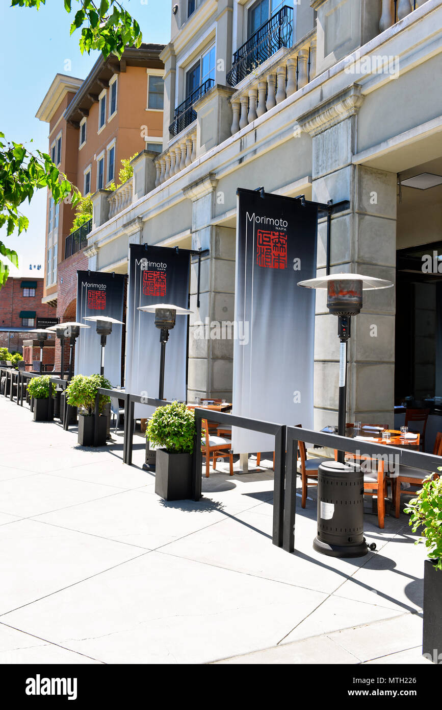 Downtown Napa, California Stock Photo