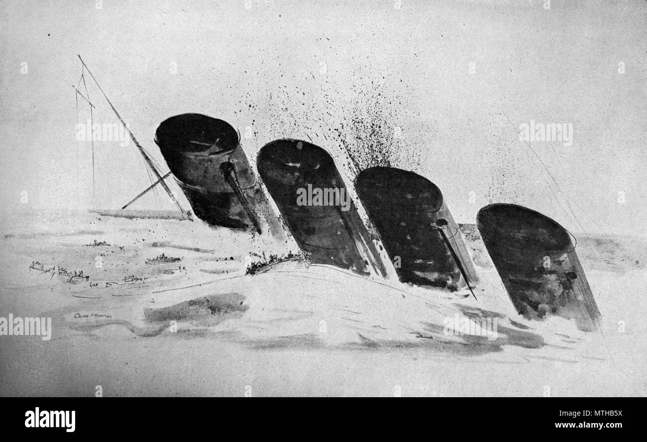 Sinking of the lusitania 1915 Black and White Stock Photos & Images Alamy