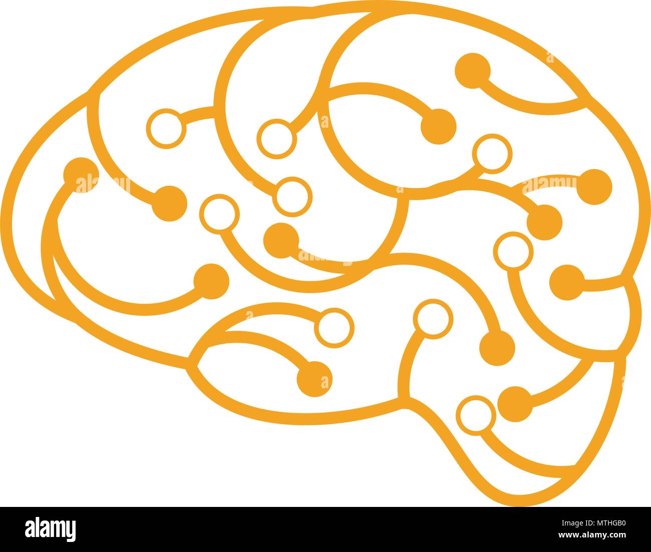 Health Brain vector illustration icon template design Stock Vector ...