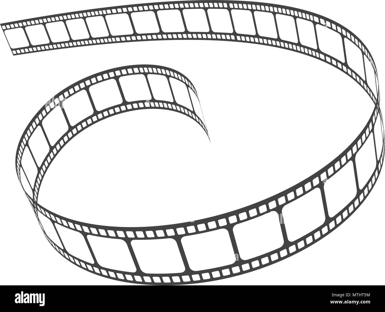 abstract film icon vector illustration template design Stock Vector ...