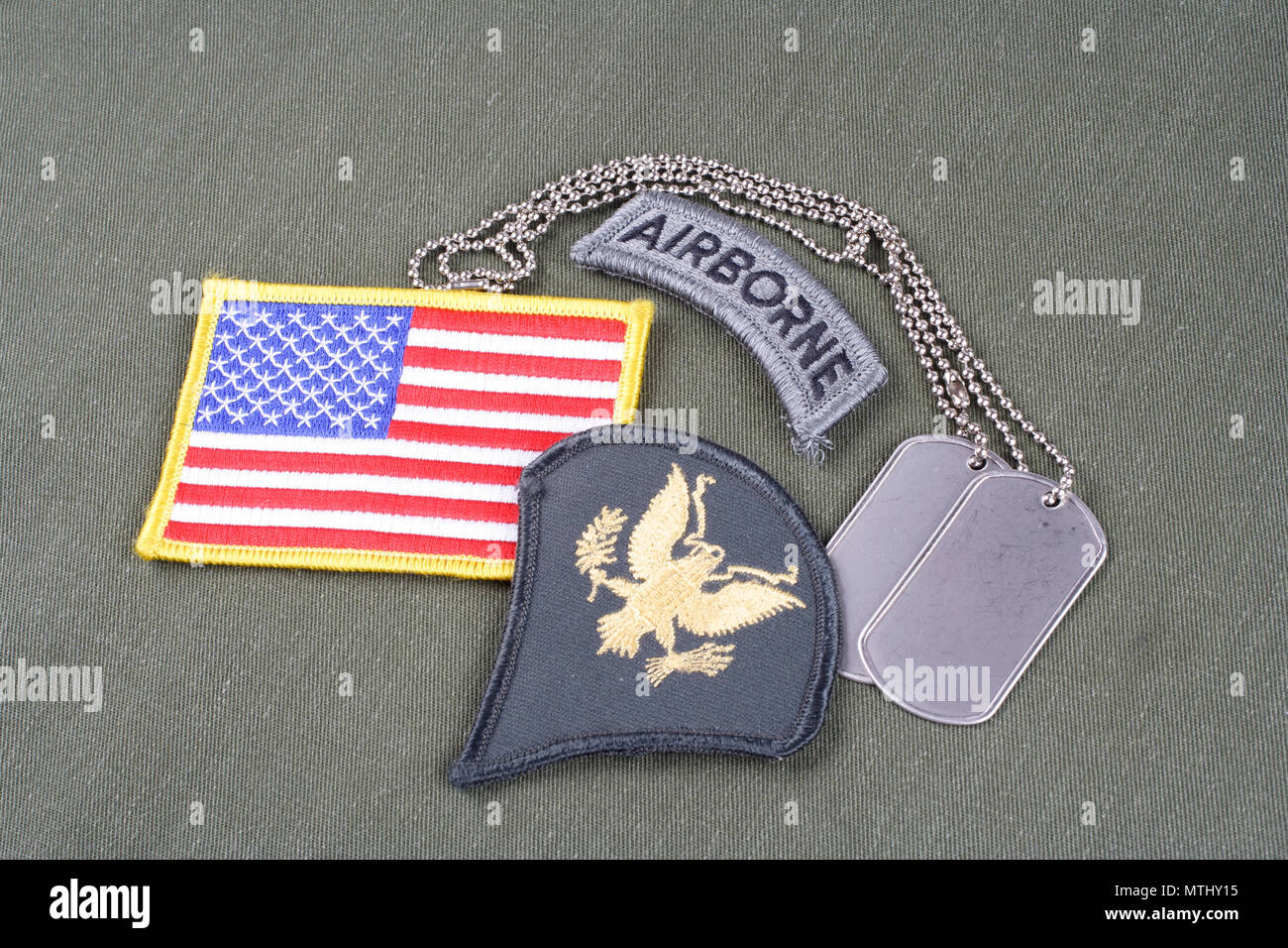 KIEV UKRAINE August 21 2015 US ARMY Specialist Rank Patch 