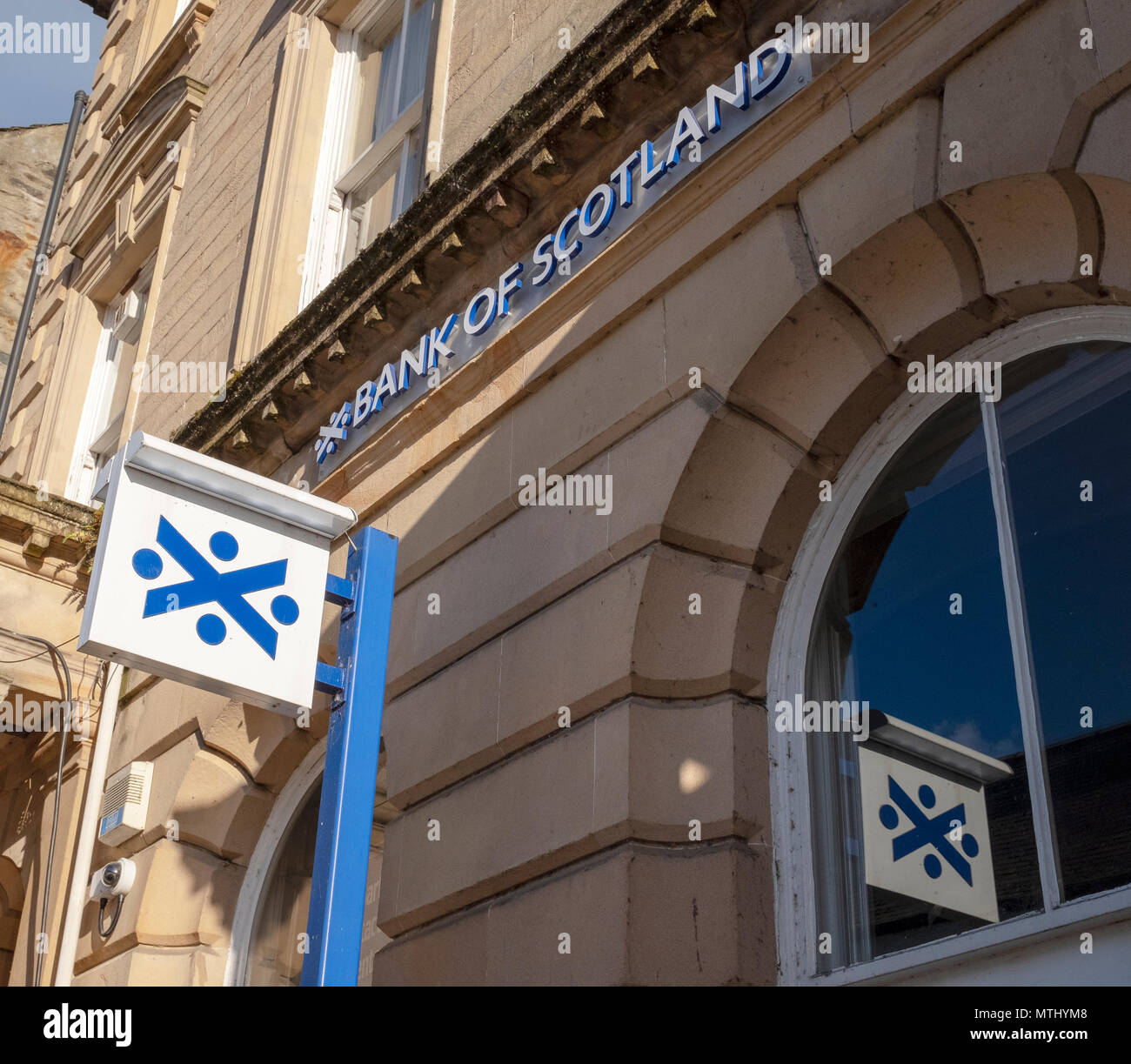 The Bank of Scotland in Dunkeld, Perthshire, Scotland, United Kingdom