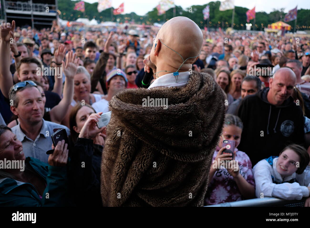 James perform at Common People Festival Southampton Stock Photo