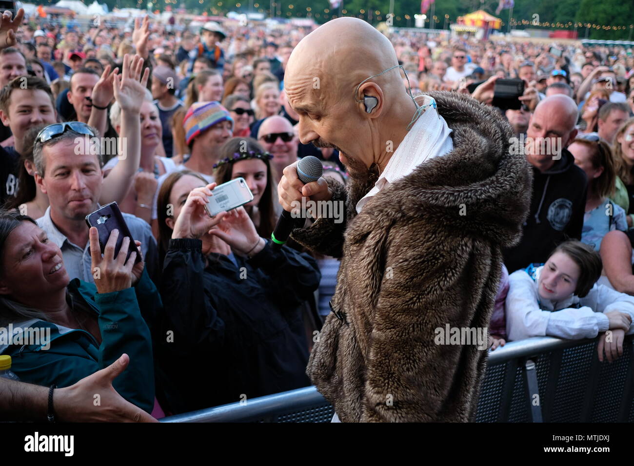 James perform at Common People Festival Southampton Stock Photo